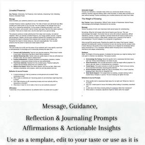 Printable Oracle Deck, Veil & Vow, 67 Printable Shadow Work Cards ...