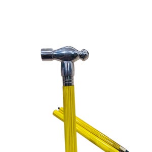 Antique Victoria Hammer Handle Aluminium Cane , Lime Color Shade  Walking Stick cane Aluminium Stylish Hardwood Foldable Walking Stick, Cane