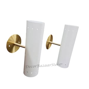 Mid Century Modern Wall Sconce / Kitchen Sconce / Handmade Bedside & Living Room Sconce Italian Fixture Light Decor