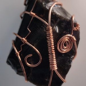 Black obsidian