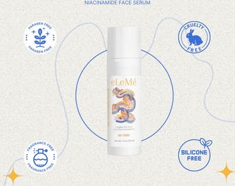 niacinamide face serum- brightens face, helps reduce pores