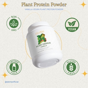 Vegan Protein Powder (diet and health food supplement)