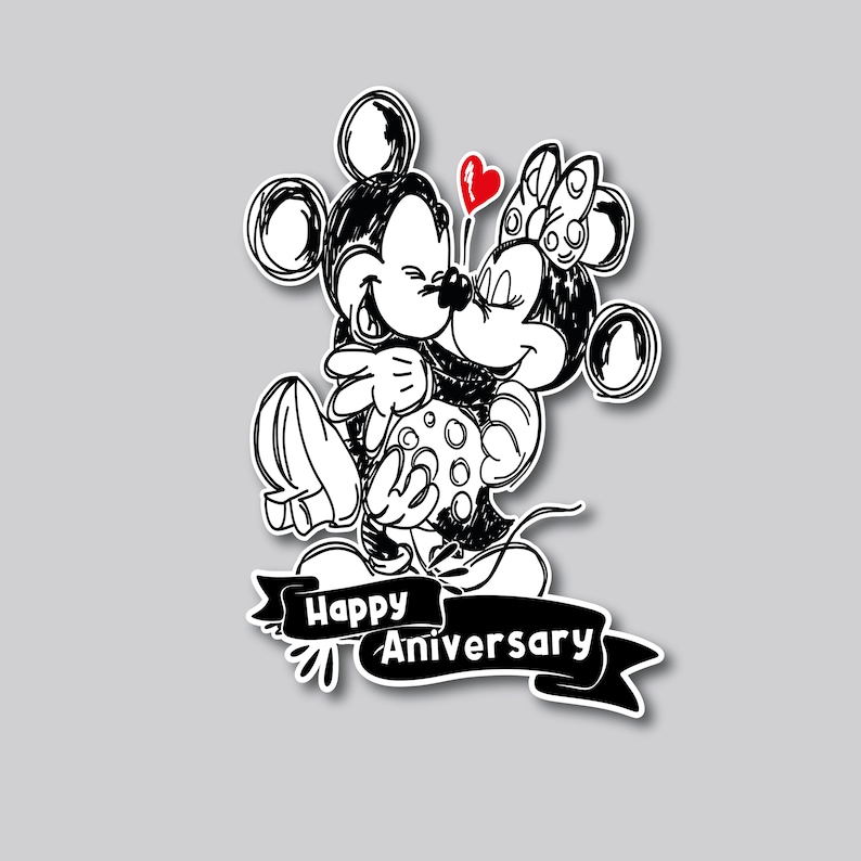 Cruise Door Magnet, Anniversary Cruise Magnet, Mickey and Minnie Cruise Magnets, Cruise Door Decor, Valentine Cruise, Personalized Magnet, image 2