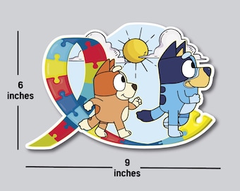 Autism Awareness Magnet, Autism Month Awareness, Cruise Door Decor, Car Magnets, School Door Magnets, Inclusion Magnets, Love Magnets