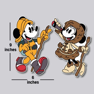 Alaska Cruise Magnets Decor,  Mickey and Minnie Alaska Cruise, Cruise door Magnets,  Family Cruise Door Decor,