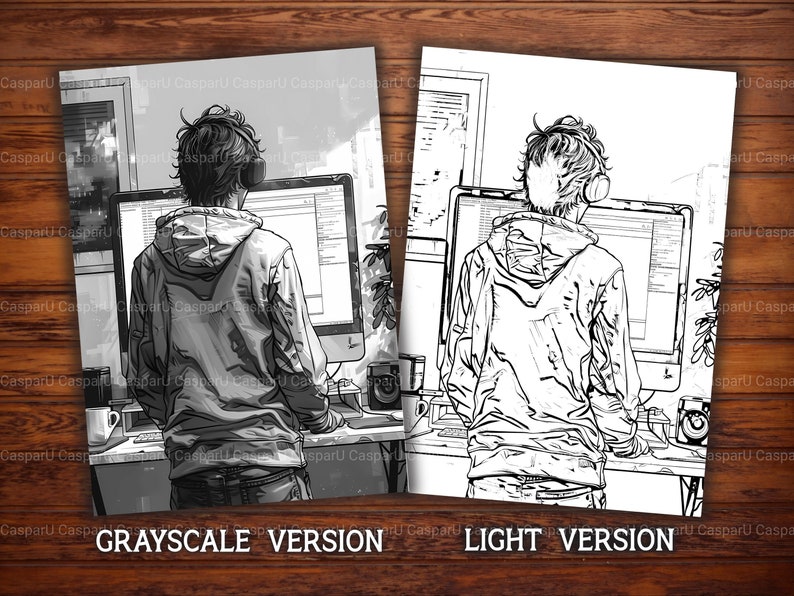 Software Developer Coloring Pages for Adults and for Kids - 52 ...