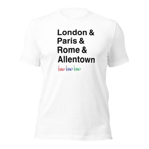 Hess&#39;s Department Store - Offices in London, Paris, Rome and Allentown T-shirt