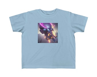 Kid's Fine Jersey Tshirt - Fancy Roboter