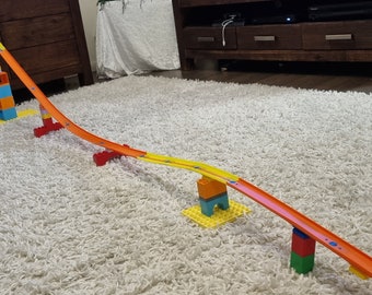 Hotwheels Track Duplo connector