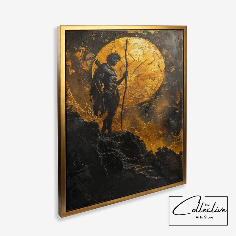 Greek Mythology Poster Mercury Inspired Print Myths Legends Art Gift ...