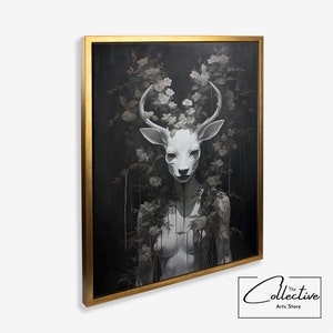 Artemis Poster Greek God Inspired Print New Home Gift Greek Style Wall Art Home Decor Gift Artemis Greek God Portrait