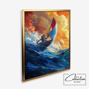 Tears Of The Kingdom, Ocarina Of Time, Zelda, Link Zelda Video Game Art, Legend Of Zelda, Zelda Gift | Canvas, Poster, Framed or Unframed