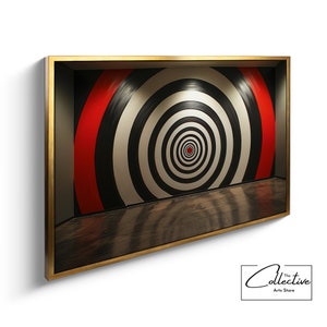 Colorful Print, Modern Artwork, Bold, Abstract Wall Art, Housewarming Gift, Living Room Decor | Canvas & Poster, Framed or Unframed Options