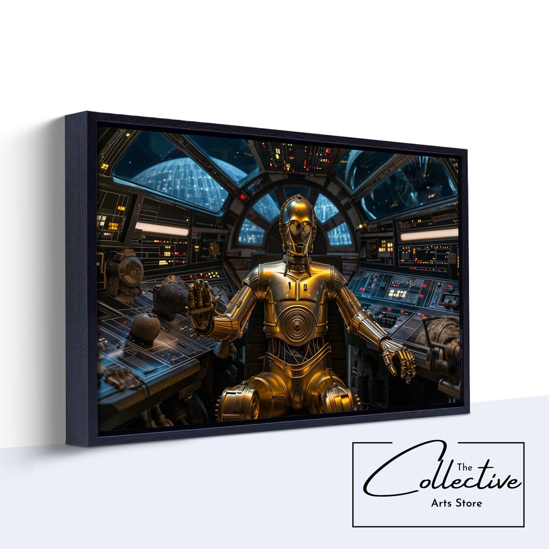 Stickers Star Wars C3PO réf 17547 - Stickers Muraux Enfant