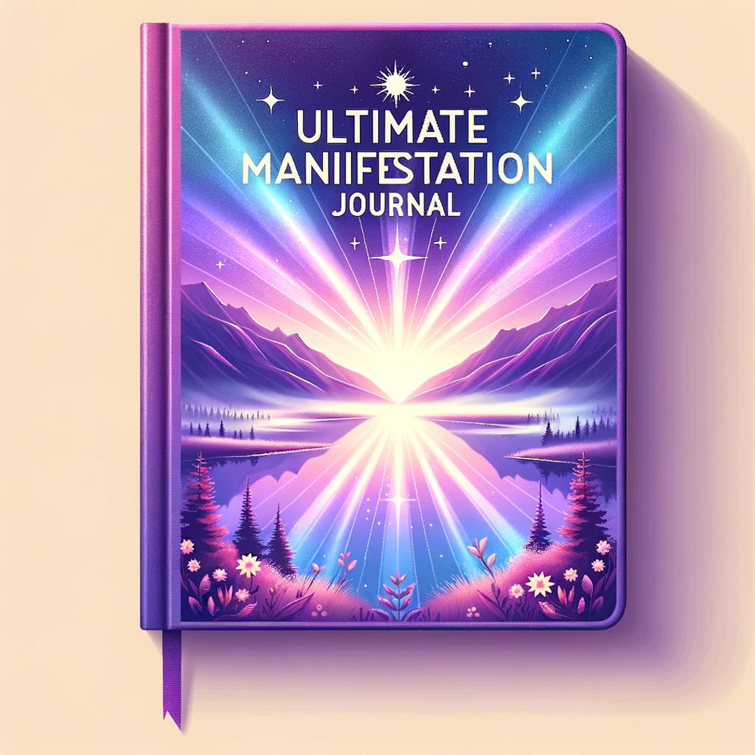 Manifestation Dream Journal Printable Meditation & Digital Planner for ...