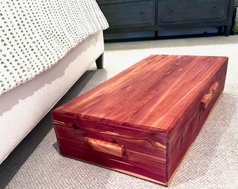 under bed cedar chest