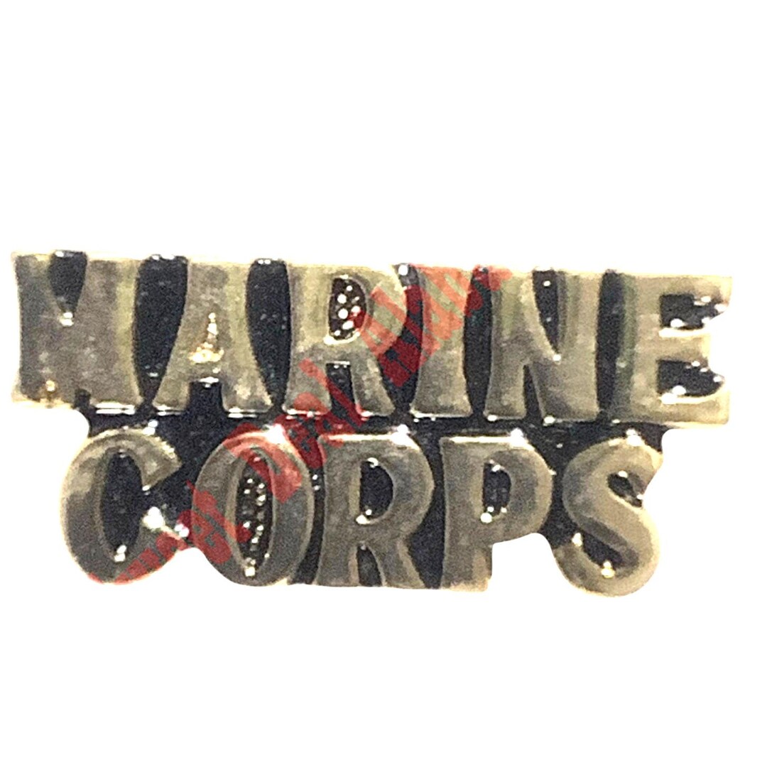Usmc Block Lettering U.S. Marine Corps Block Lettering