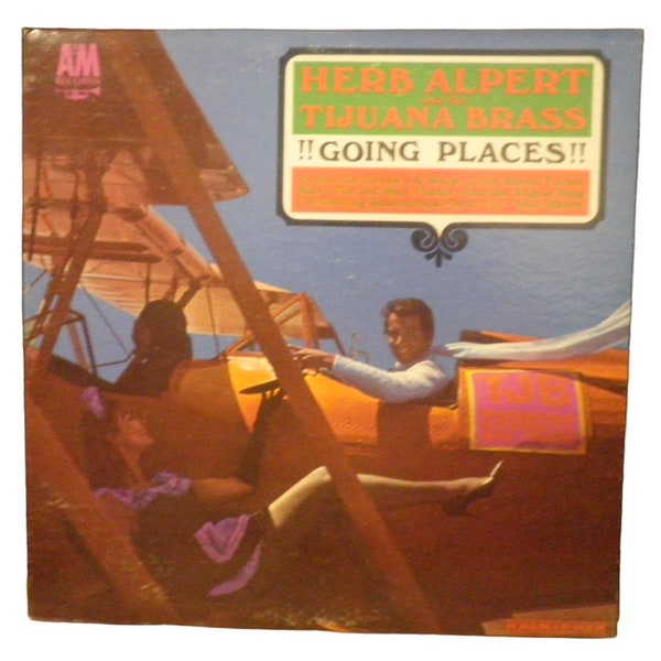 Herb Alpert And The Tijuana Brass - !!Going Places!!, 1965, Latin Jazz, Pop, LP