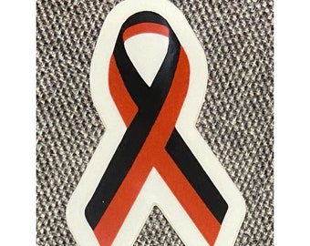Violence Against Healthcare Workers Awareness Ribbon Sticker, Nurse Sticker