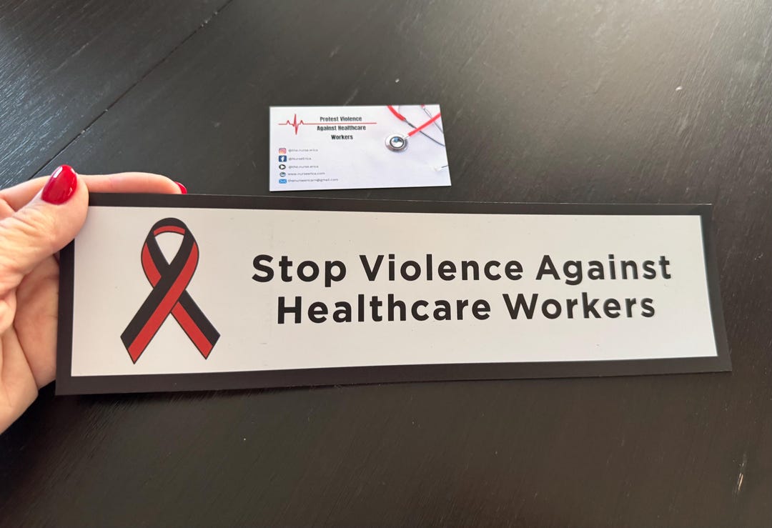 Personal Attack Sticker Bumper Sticker Magnet Violence Awareness - Etsy