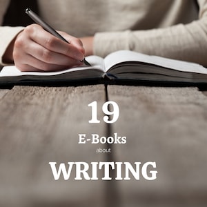 19 Writing PLR eBooks | plr bundle resell rights | e book commercial use | digital download ready to sell