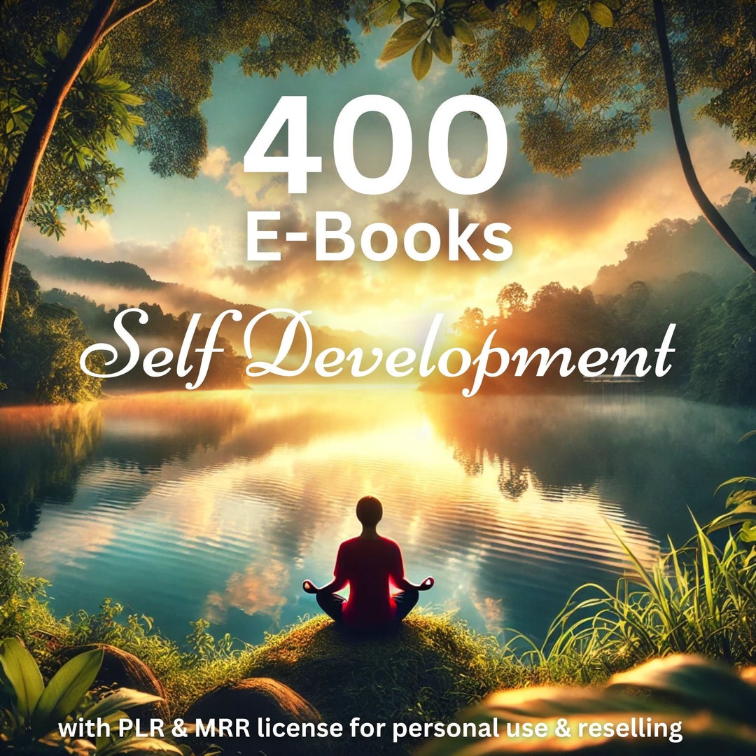 400 Self Development PLR & MRR Ebooks | Plr Bundle Resell Rights | E ...