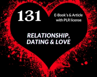 131 Dating PLR eBooks and articles | plr bundle resell rights | e book commercial use | digital download ready to sell