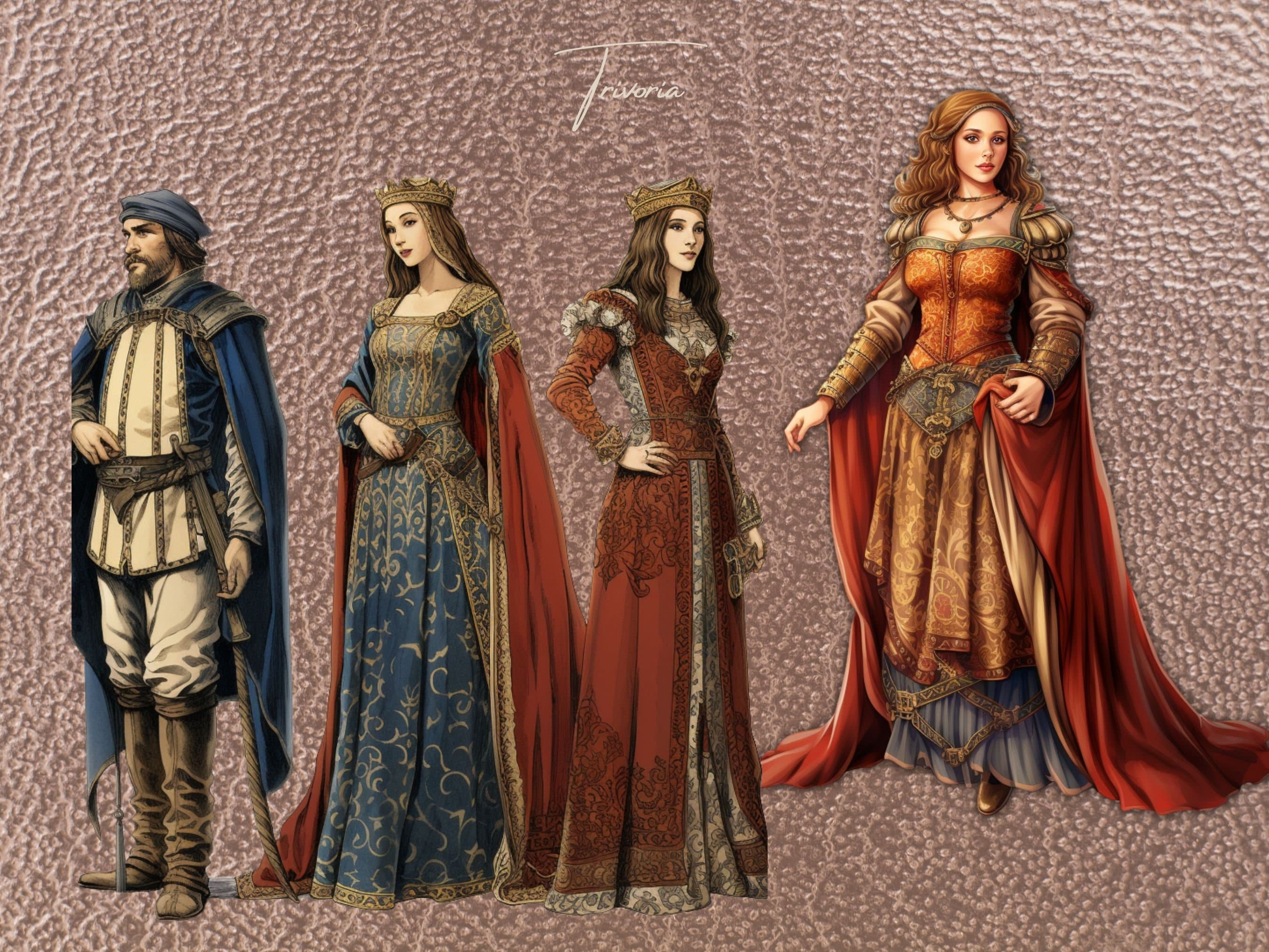 Medieval Fantasy Clipart Bundle: Knights Armor Weapons - Etsy