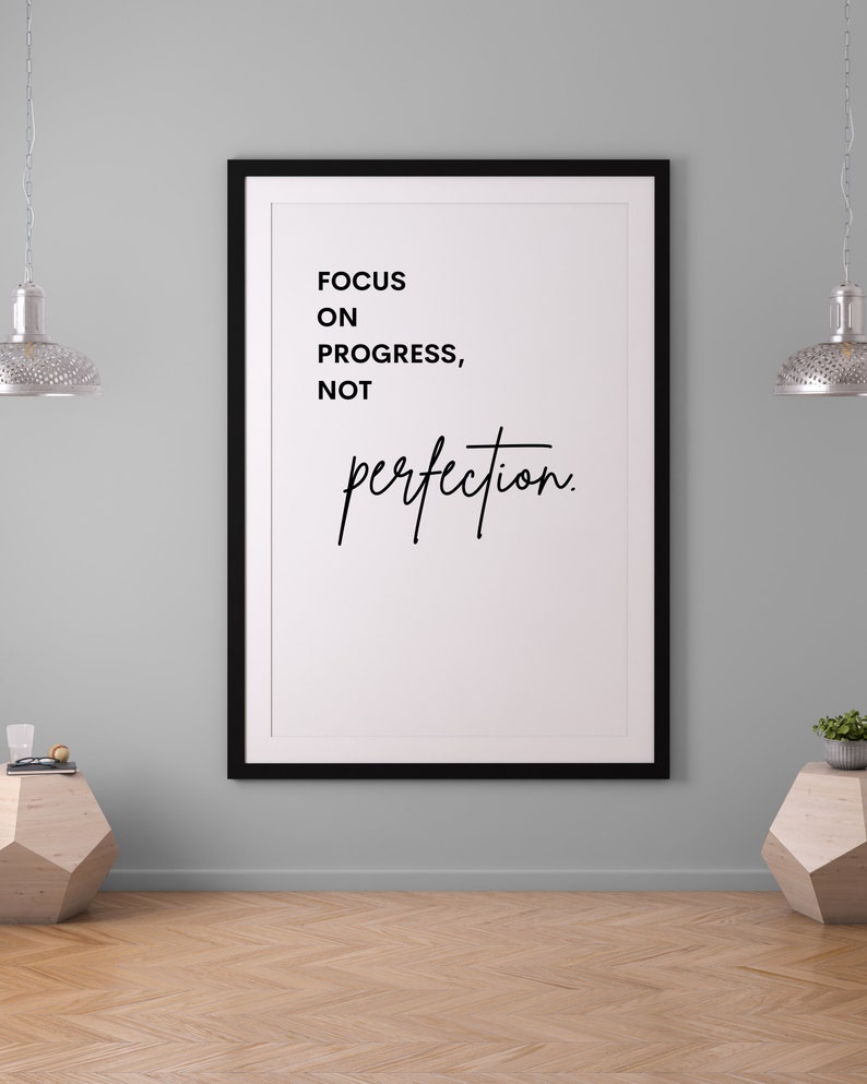 Quote Art Print Motivational Wall Art Printsprintable Wall Etsy