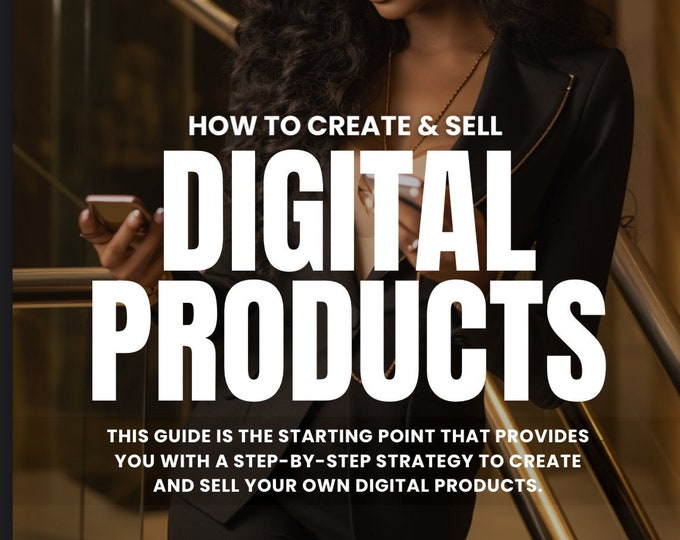 How to Create and Sell Digital Products Guide With Master Resell Rights ...