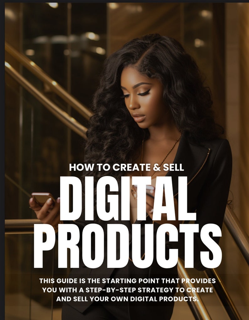 How to Create and Sell Digital Products Guide With Master Resell Rights ...