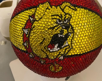 custom Bedazzled Basketball