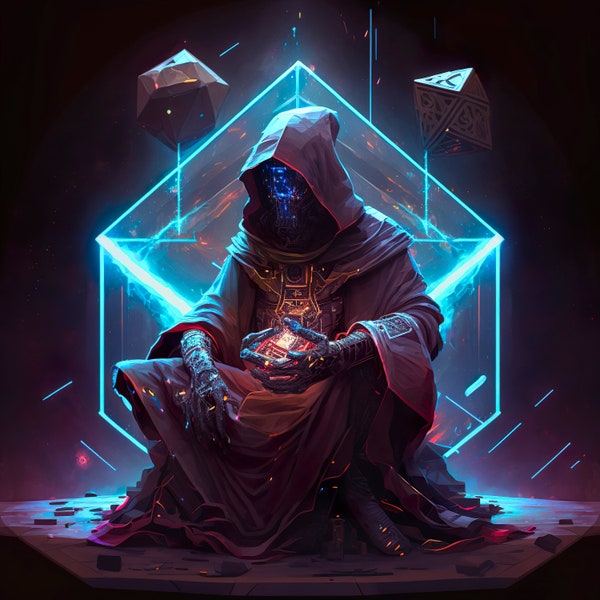 Holocron Poster Etsy