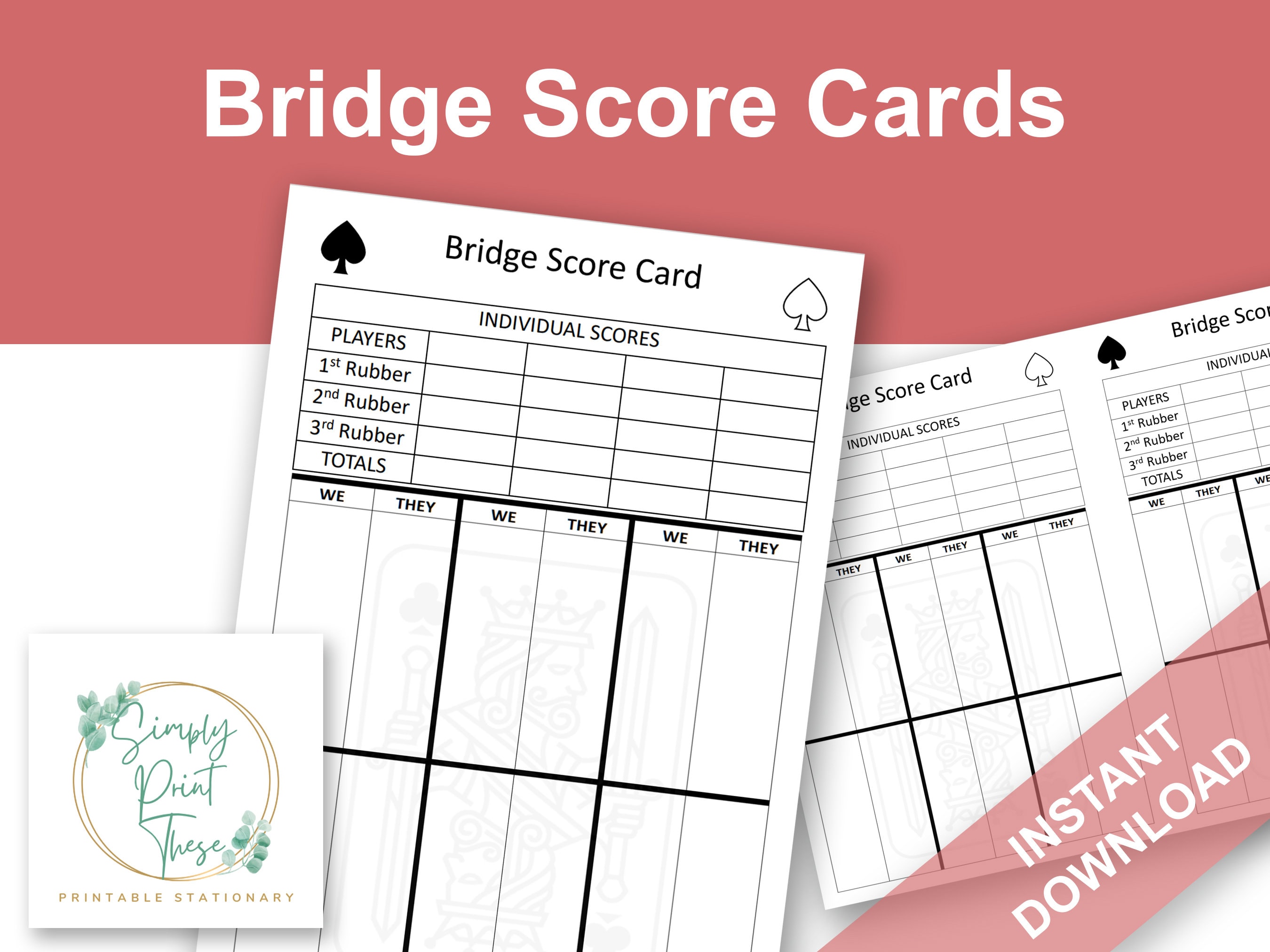 Printable Bridge Score Sheets to Record Your Bridge Card Games Bridge Printable Bridge Score Sheets to Record Your Bridge Card Games Bridge