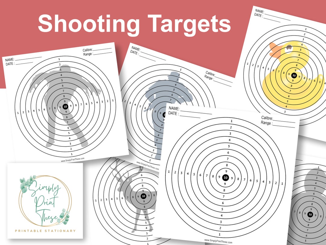 Shooting Practice Targets Printable