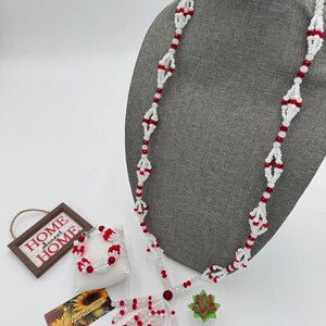 Obatala Ayaguna Mallet Necklace. Necklace and Ilde. Read the description before ordering.