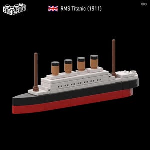 Mini RMS Titanic (1911) – Custom Lego Kit
