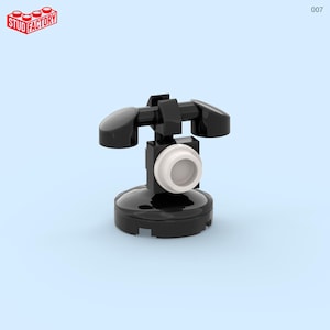 Vintage Rotary Telephone (Mini-Figure Scale) – Custom Lego Kit
