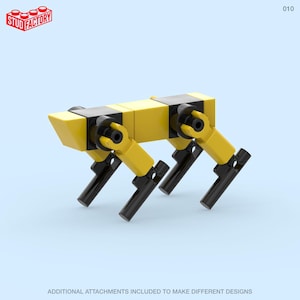 ボストン・ダイナミクス社製ロボット犬スポット（ミニフィギュアサイズ） – カスタムレゴキット