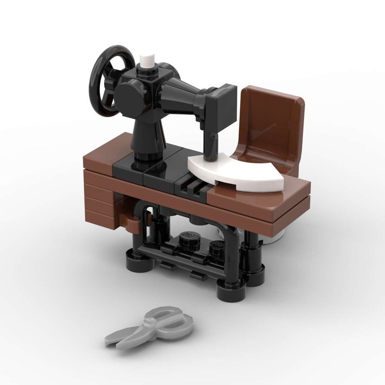Traditional Sewing Machine Custom Kit Made With Real Lego Etsy