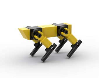 Boston Dynamic Spot Robot Dog – Custom Kit Made With Real Lego Bricks