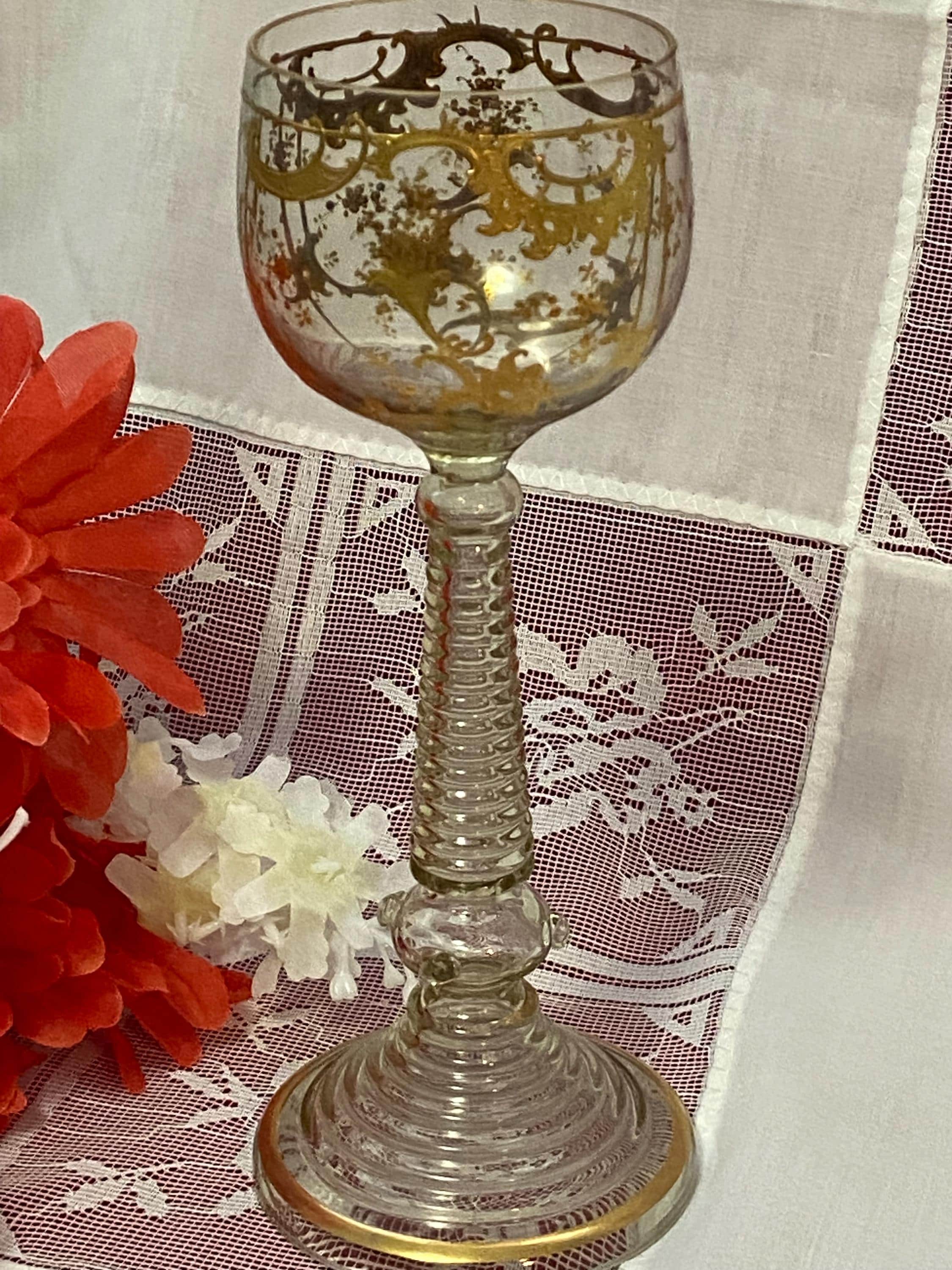 Antique Moser Glass - Etsy