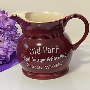 1970’s Old Parr, Real Antique and Rare Old, Scotch Whiskey serving pitcher.