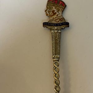 1937 Coronation Spoon - Etsy