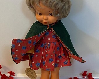 1957 Doll, Hummelwerk by Goebel, Eva Harta, Made in Germany. 12” tall. Great condition, no shoes.