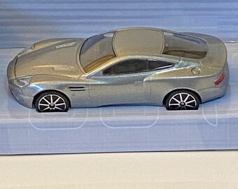 Corgi Toys 1:36 James Bond Car,  007 “Die Another Day” movie,  Aston Martin Vanquish, Silver