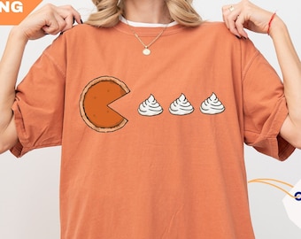 Pumpkin Pie Shirt, Fall Comfort Colors® Shirt, Thanksgiving Gift, Thanksgiving Shirt, Thankful Shirt for Women, Autumn Shirt, Fall Season