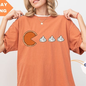 Pumpkin Pie Shirt, Fall Comfort Colors® Shirt, Thanksgiving Gift, Thanksgiving Shirt, Thankful Shirt for Women, Autumn Shirt, Fall Season