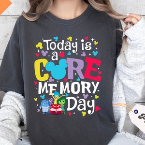 Today Is A Core Memory Day Shirt, Disney Inside Out Comfort Colors® Shirt, Disney Inspired Trip Tee, Magical Vacation Tees, Inside Out Tee