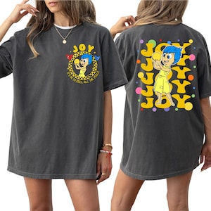 Inside Out Joy Comfort Colors® Shirt, Inside Out Shirts, Inside Out Matching Shirt, Disneyland Family Vacation Shirt, Inside Out Party Shirt